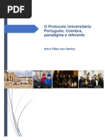 O Protocolo Universitário Português Coimbra, Paradigma e Referente - Artur Filipe Dos Santos