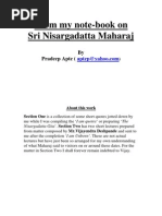 Download From My Note Book on Sri Nisargadatta Maharaj by Pradeep Apte SN37392469 doc pdf