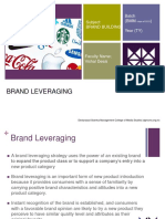 Brand Leveraging