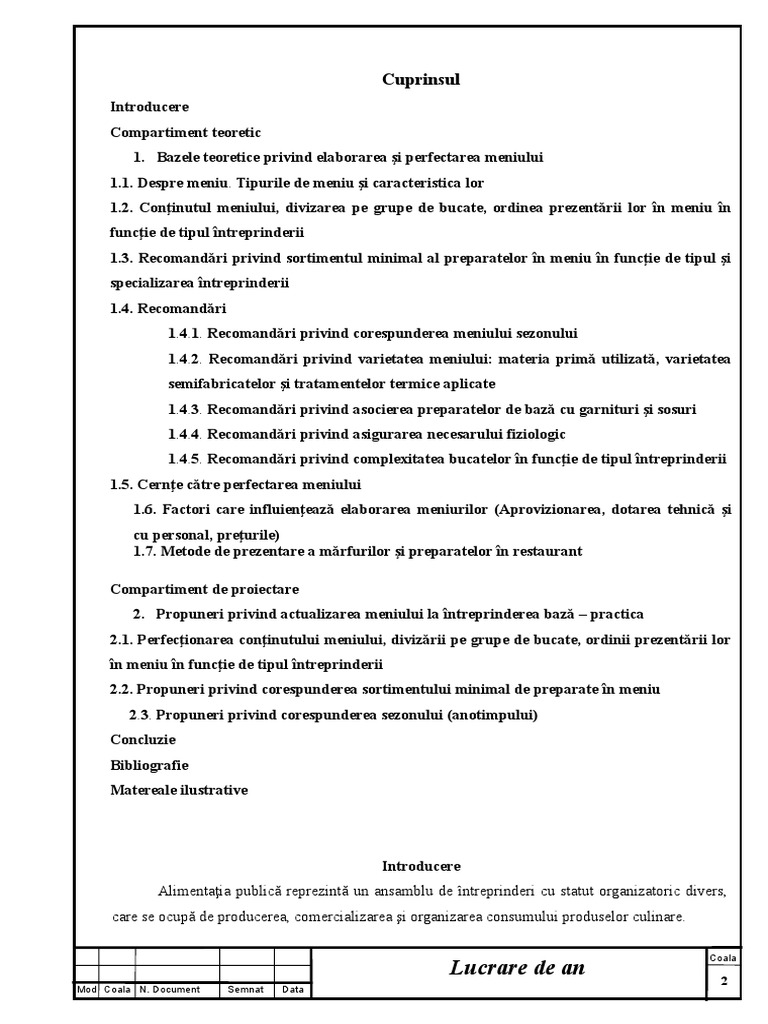 pork Commander door mirror Meniul in Unitatea de Alimentatie Publica Si Cerinte de Elaborare Si  Perfectare | PDF