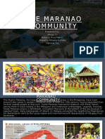 The Maranao Community