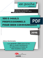 100 E-Mails Professionnels Pour Bien Communiquer PDF