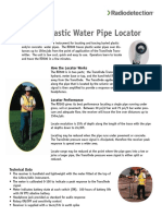 RD500 Plastic Water Pipe Locator