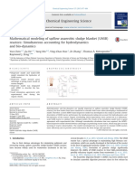 Mathematical Modeling of Upflow Anaerobic Sludge Blanket (UASB)