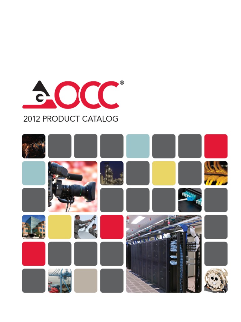 Occ 2012 Product Catalog PDF Networking Computing And