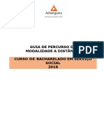 2018 - Guia de Percurso - EAD - Servico Social