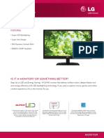 LG LED Monitor E2041T Specification