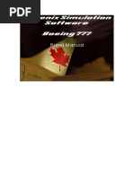 PSS B777 Panel Manual