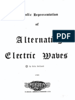 Symbolic Representation of Alternating Electric Waves