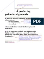 4.4. Methods of Producing Pairwise Alignments