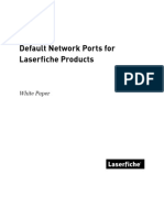 Default Laserfiche Ports