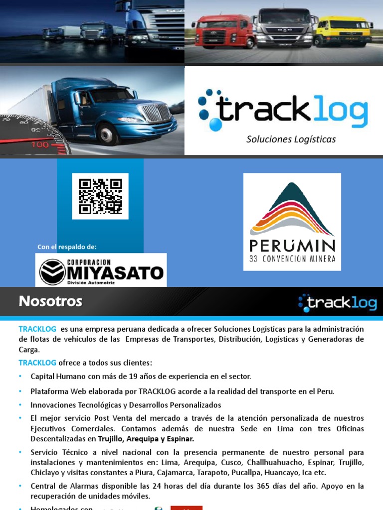 Soluciones de GPS y Tracklog para Flotas | PDF | Tanques | Sistema de ...