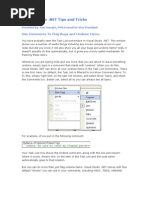 Visual Studio Tips and Tricks