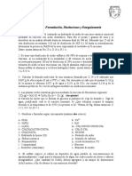 Ejercicios Estequiometria y Disoluciones 1 - Oct12