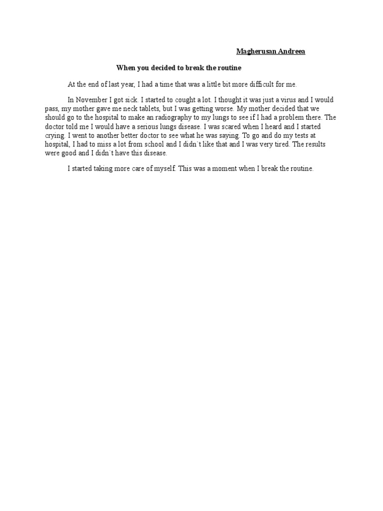 How To Escape Routine | PDF
