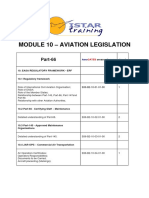 Module 10 - Aviation Legislation: Part-66