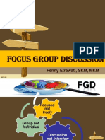 Focus Group Discussion: Fenny Etrawati, SKM, MKM