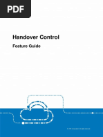 ZTE UMTS UR15 Handover Control Feature Guide_V1.2