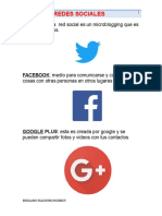 Redes Sociales