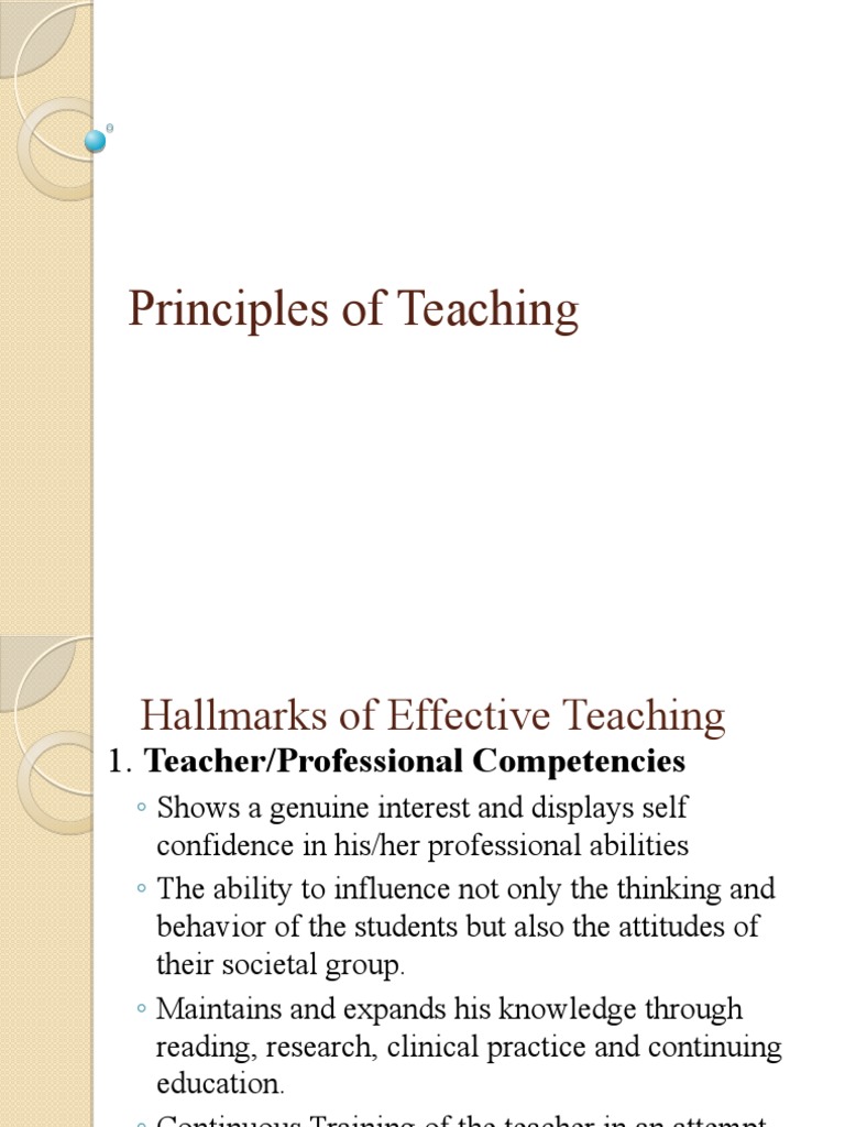 Teaching