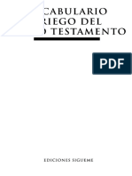 Vocabulario Griego Del Nuevo Testamento PDF