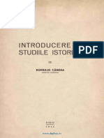 Introducere in Stiintele Istorice PDF