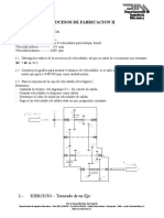 4 Ejercicios PDF II - Torneado