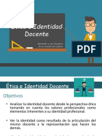 Ética e Identidad Docente