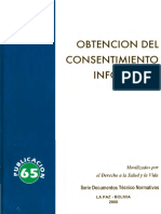 65 Obtención Del Consentimiento Informado