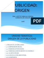 Origen de La Publicidad