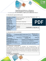 Guía de Actividades y Rúbrica de Evaluación - Fase 2 - Presentación de Estudios Ambientales