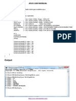 Java Lab