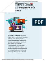 Conteúdo Patrocinado - Dúvidas Sobre o Crédito Habitação - Pergunte, Nós Respondemos - PÚBLICO