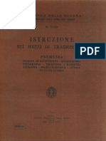 Istruzioni Sui Mezzi Di Trasmissione (N.3299 - 1938)