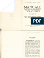 Manuale Del Genio (Vol. III - 1936) - estratto