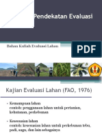 Cara Dan Pendekatan Evaluasi Lahan