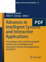 Advances in Intelligent Systems and Interactive Applications PDF