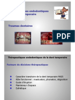 COURS Endo DT Et Traumas