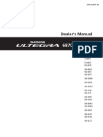 Shimano Ultegra Di2 6870 Manual Instructions PDF