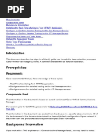 How To Collect Traces For CUCM 9 X 10 X