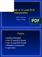 Essentials of 12 Lead ECG Interpretation: EMS Professions Temple College