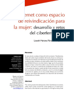 El Internet Como Espacio de Reivindicación de La Mujer de Lisseth Pérez