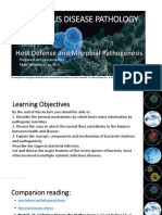 Host Defense and Microbial Pathogenesis