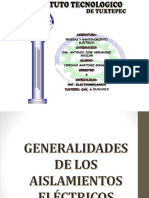 1.5 Generalidades de Los Aisladores Electricos