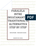 Paralela Intre Invatamantul Traditional Si Alternativa Step by Step