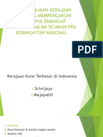 Peran Kerajaan-Kerajaan Besar Yang Mempengaruhi Munculnya Semangat Nusantara