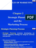 Principles of Marketing: Strategic Planning and The Marketing Process
