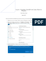 Openlb Technical Report: Compiling Openlb With Linux Bash For Windows