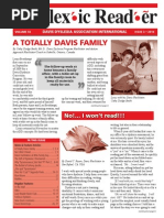 Download The Dyslexic Reader 2010 - Issue 56 by Davis Dyslexia Association International SN37399360 doc pdf