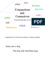 Additionally: Conjunctions and Connectives
